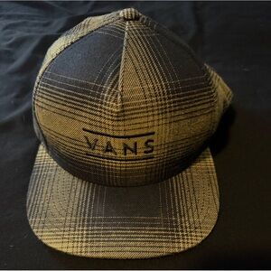 Vans Classic Black and Tan Checkered Hat